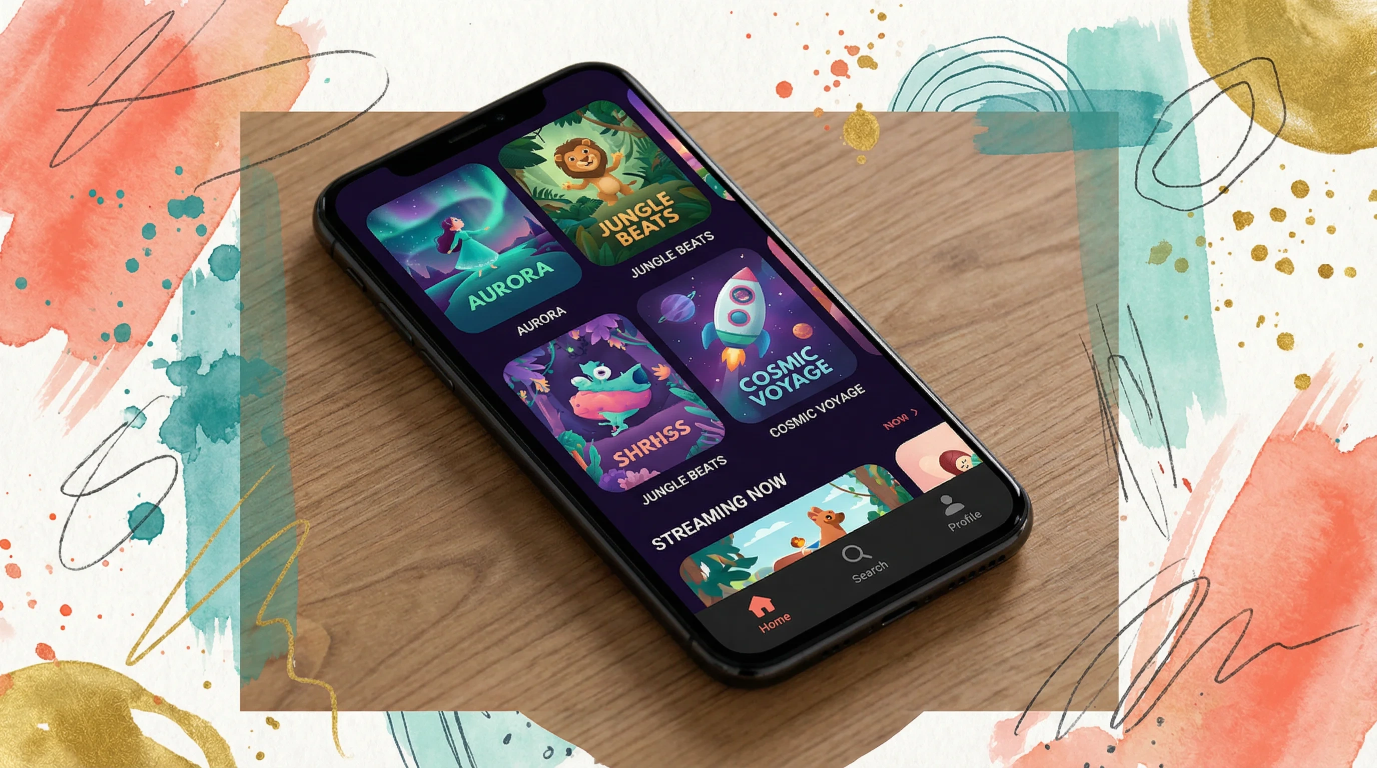 51动漫 - 温情51动漫短故事APP手机界面预览 - 独立动画短片移动端观看体验